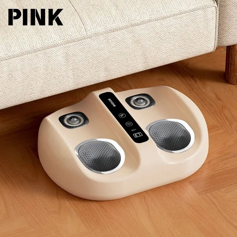 Mini Foot Massager with Hot Compress Deep Kneading and Vibration