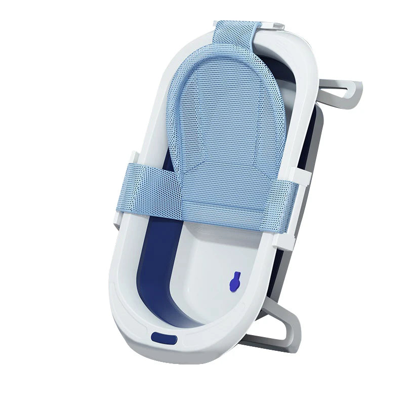 Foldable Baby Bathtub Portable Adjustable Newborn Bath Tub Anti Slip