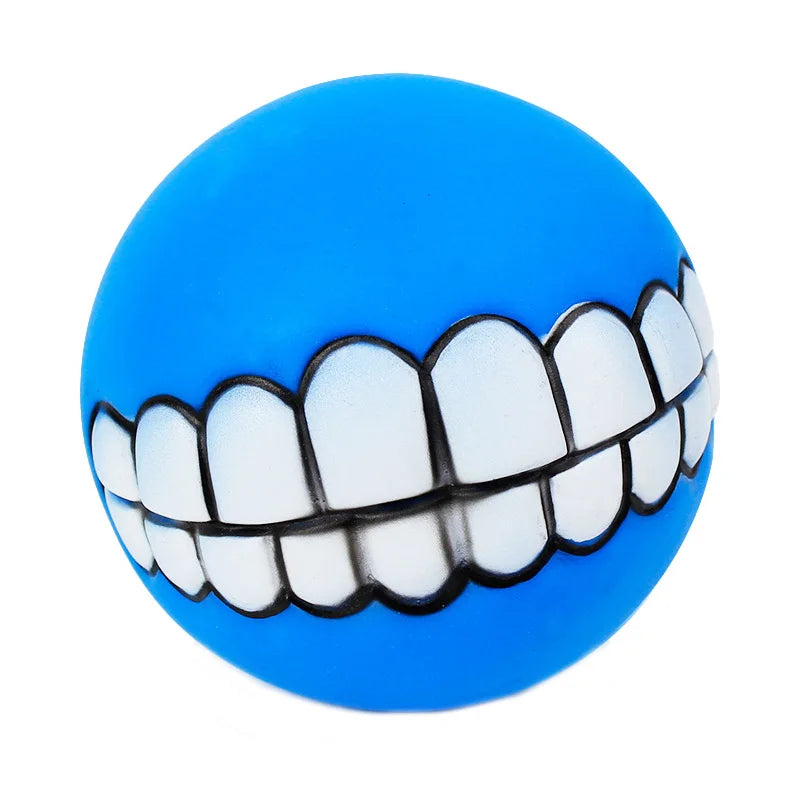Rubber Dog Squeaky Chew Toy for Puppies Bite Resistant