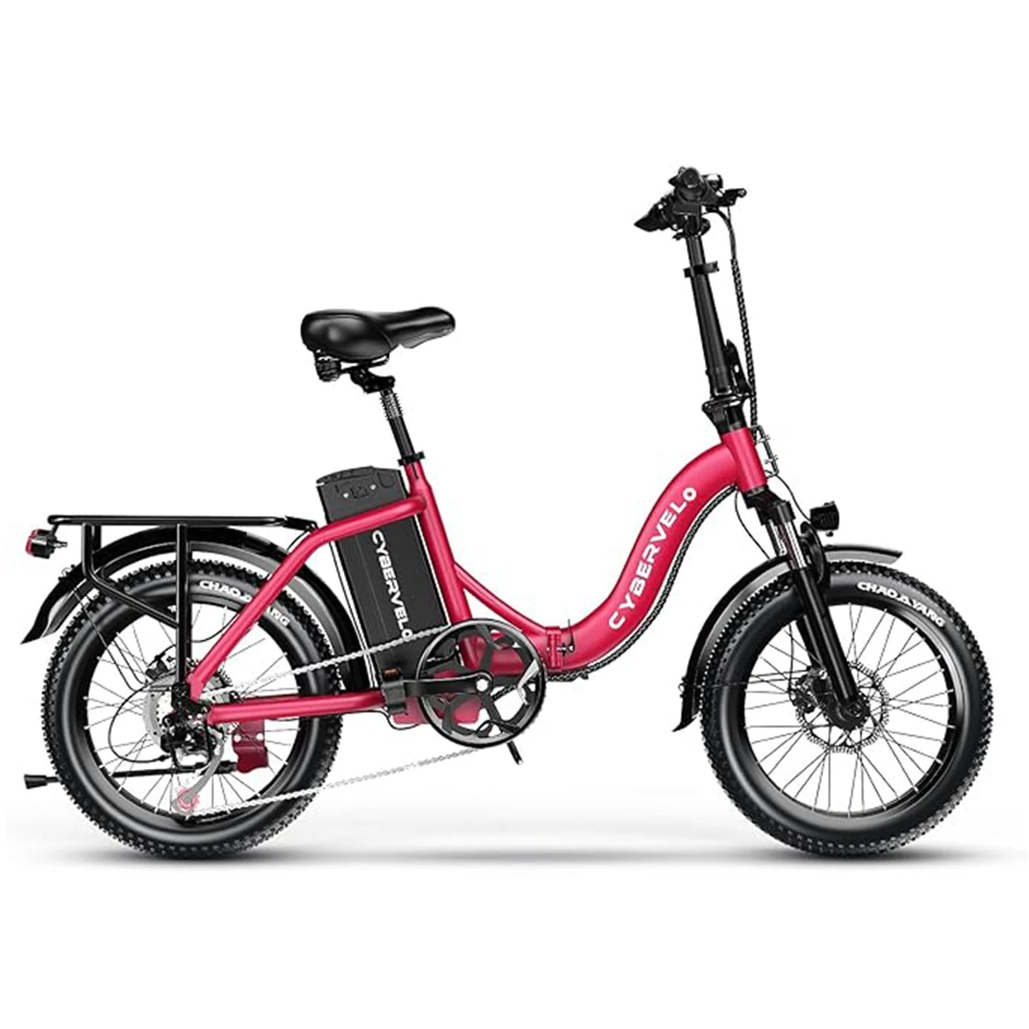 CYBERVELO Mars700 1000W Foldable Fat Tire Electric Bike for Adults
