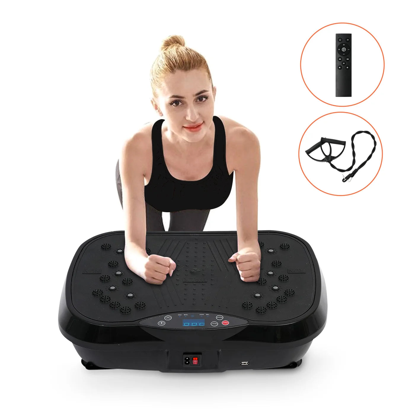 Vibration Plate Exercise Machine For Home Fat Burning Workout