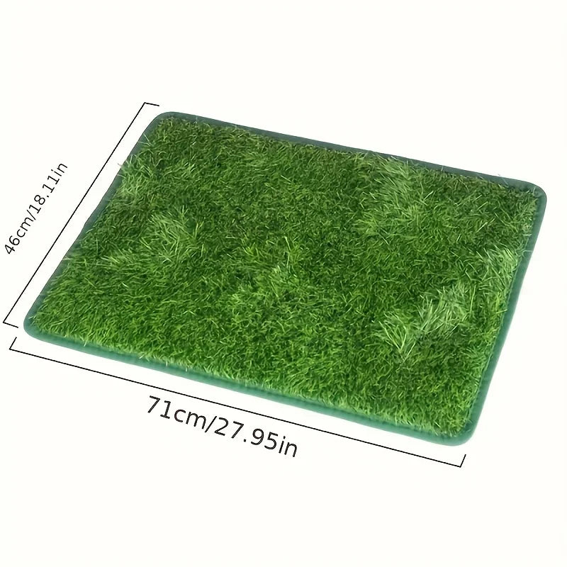 Simulation Lawn Dog Toilet Training Mat Washable Urine Pad
