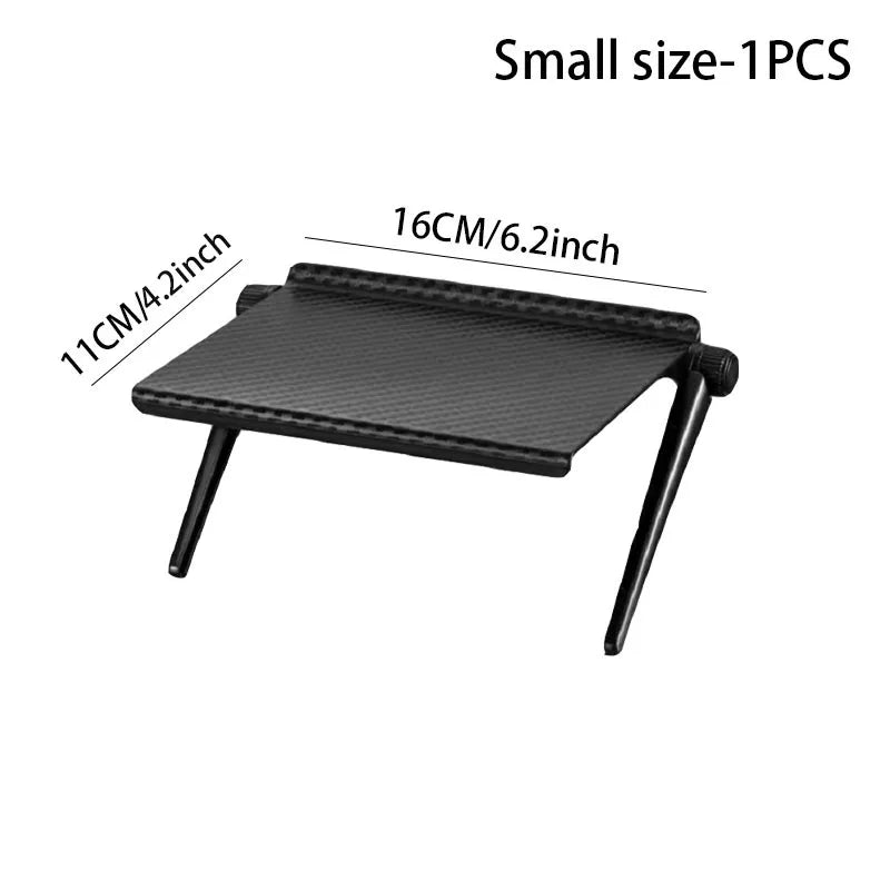 Adjustable TV Screen Top Shelf Monitor Desk Organizer Rack