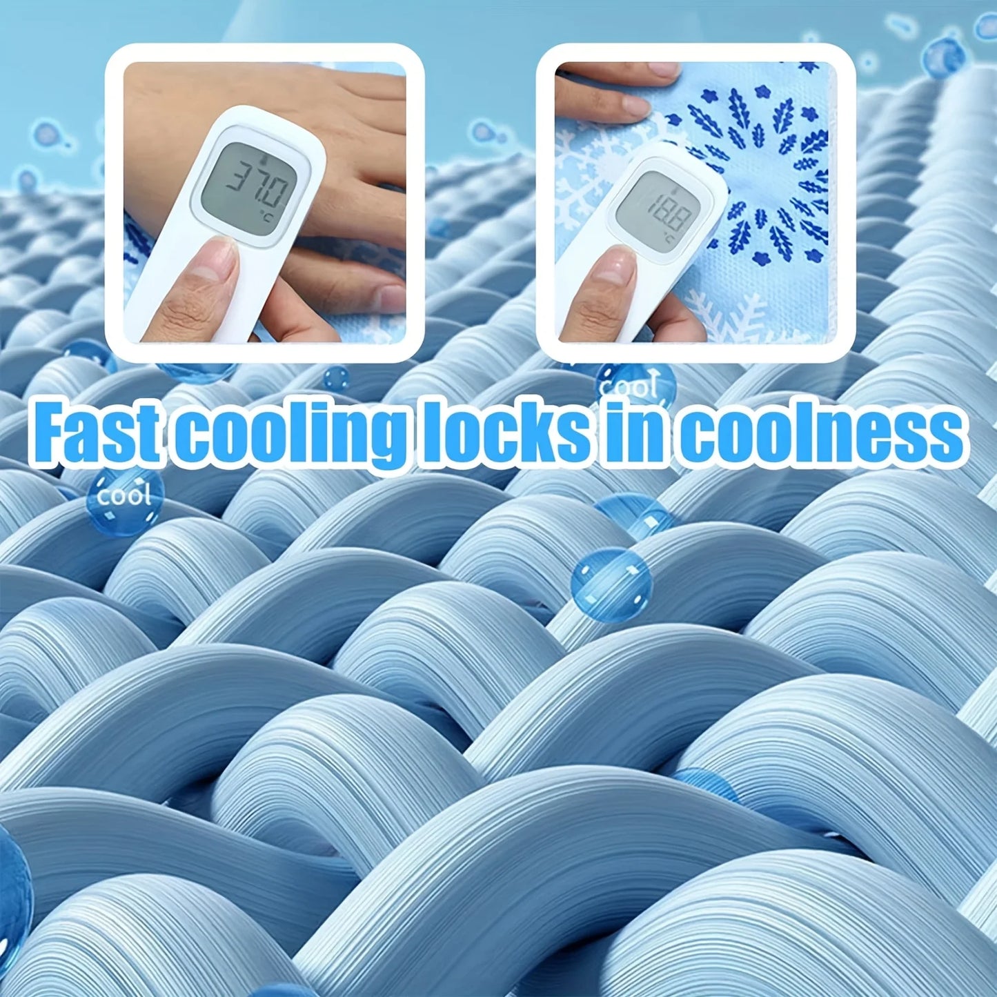 Self Cooling Pet Bed For Dogs And Cats Easy Cleaner