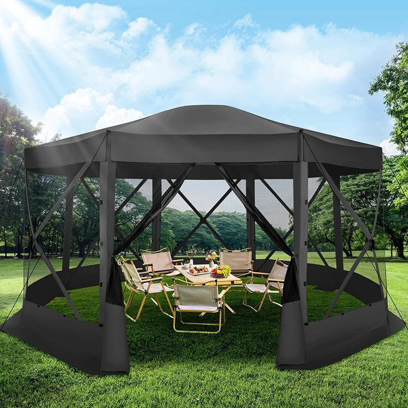 Cobizi Pop Up Gazebo Canopy Tent With Mosquito Netting