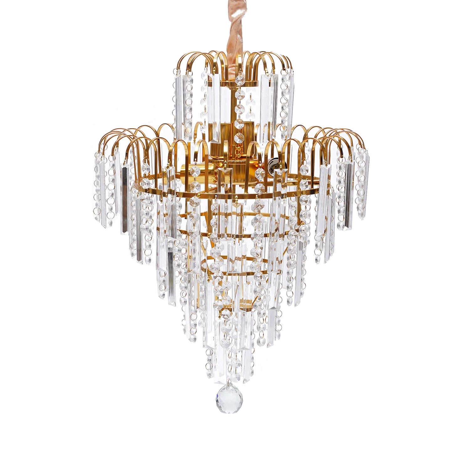 Elegant Modern K9 Crystal Chandelier Pendant Ceiling Light