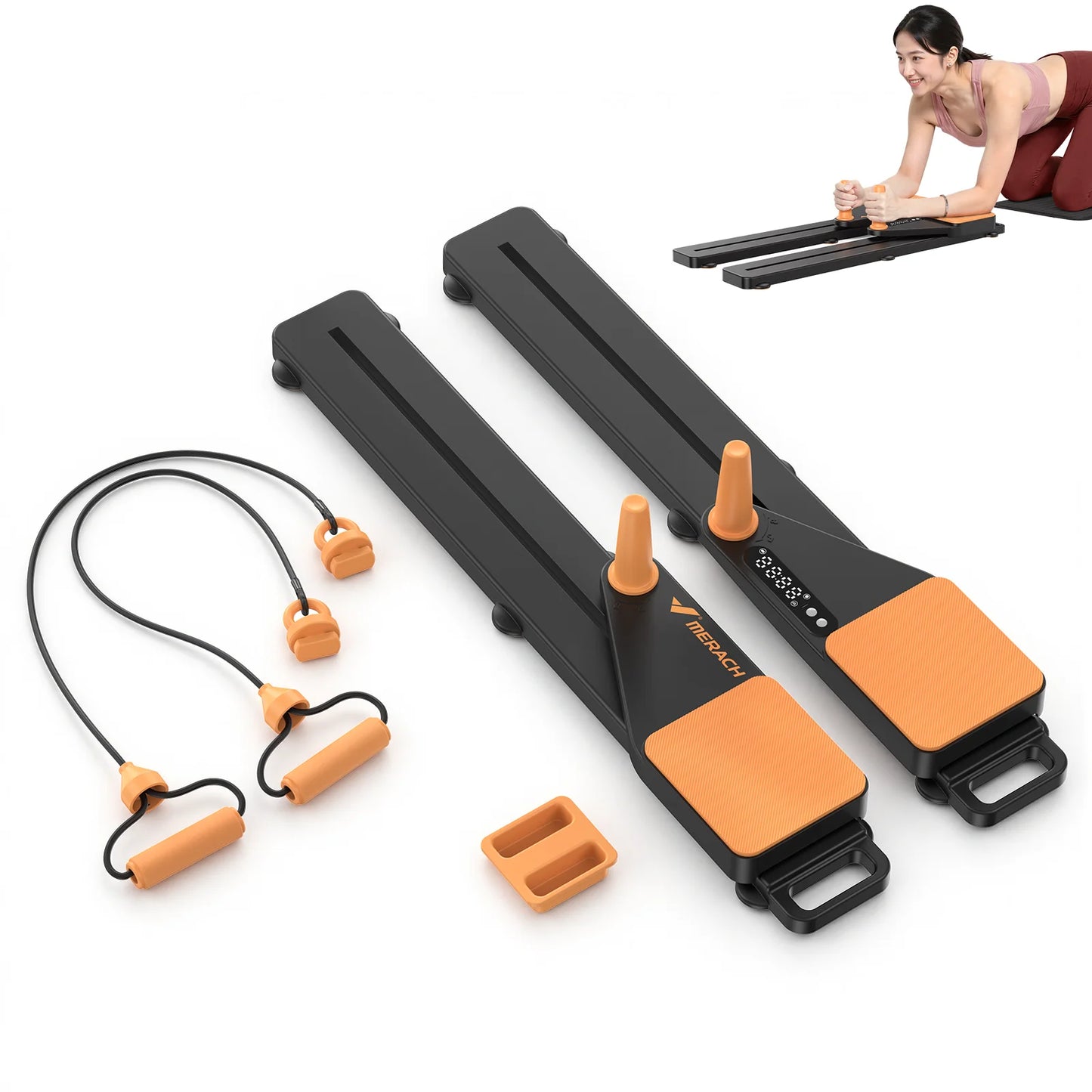 MERACH Pilates Board Abdominal Trainer With Anti Slip Design