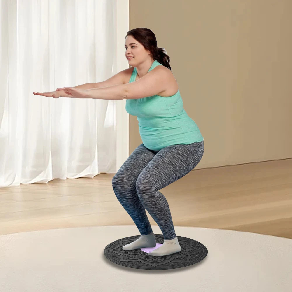 JOCESTYLE Wobble Balance Board Yoga Swing for Core Training