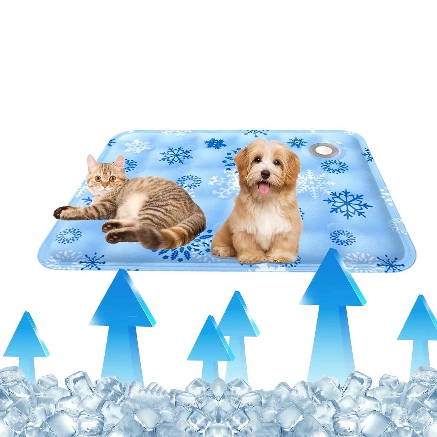 Self Cooling Pet Bed For Dogs And Cats Easy Cleaner