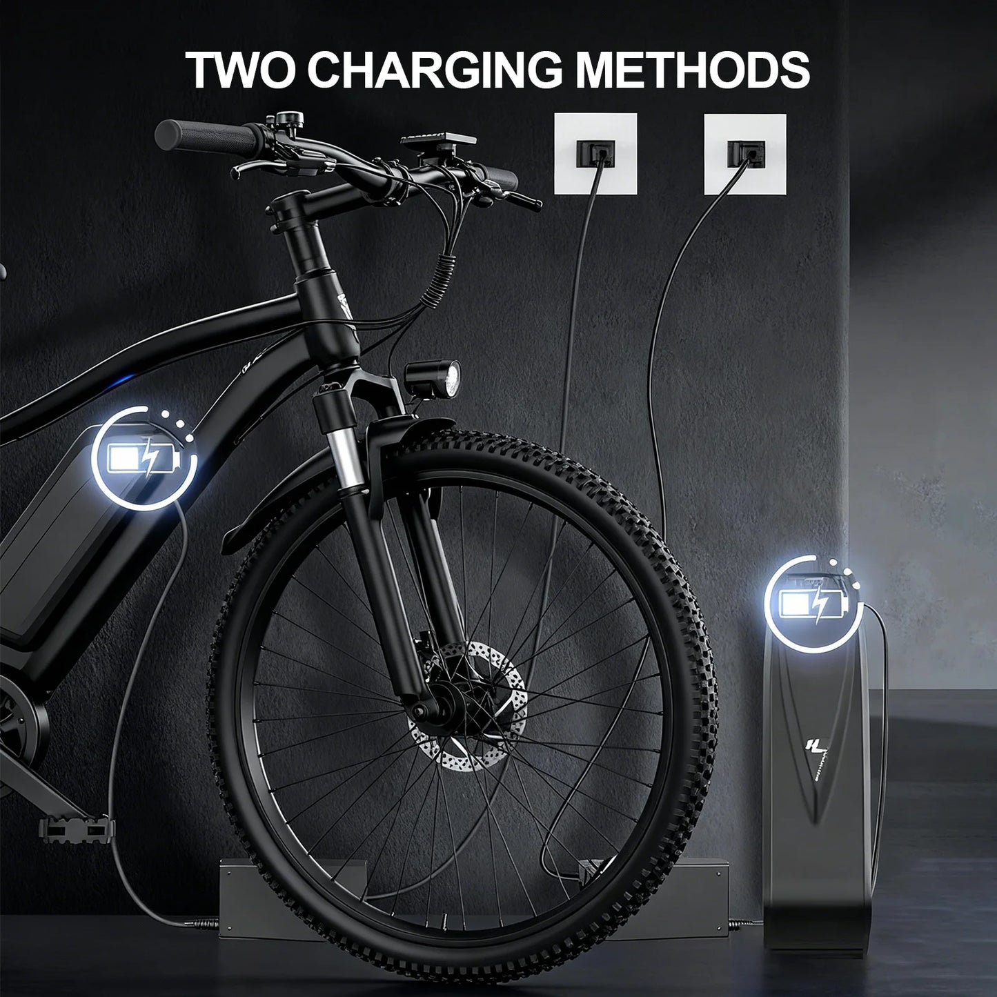 Toofly Electric Mountain Ebike 48V 500W Removable Battery