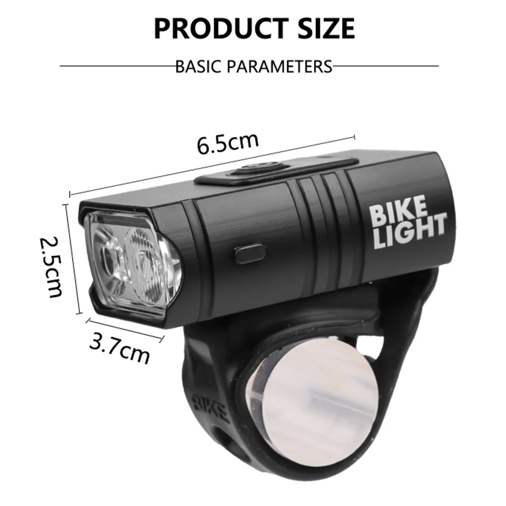 Aluminum Alloy LED Bike Front Light 10W 800LM 6 Modes