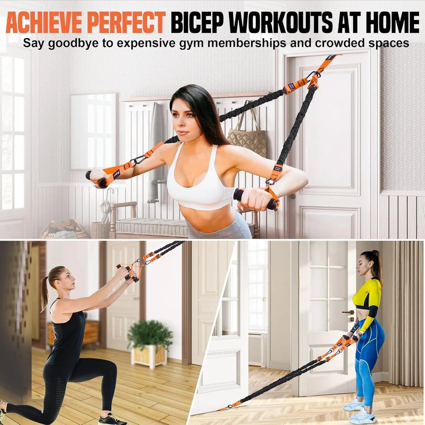 Pull Up Assistance Bands Set For Resistance Training And Chin Ups
