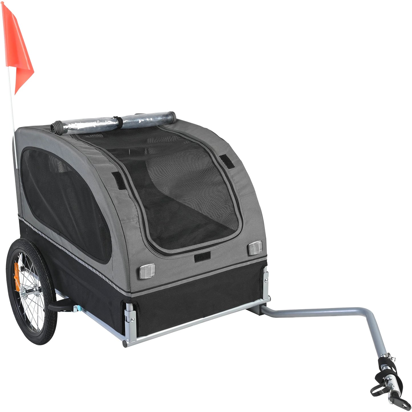 Dog Bike Trailer Carrier For Pets Bicycle Cart With Wheels