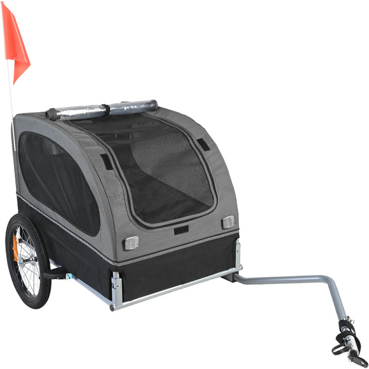 Dog Bike Trailer Carrier For Pets Bicycle Cart With Wheels