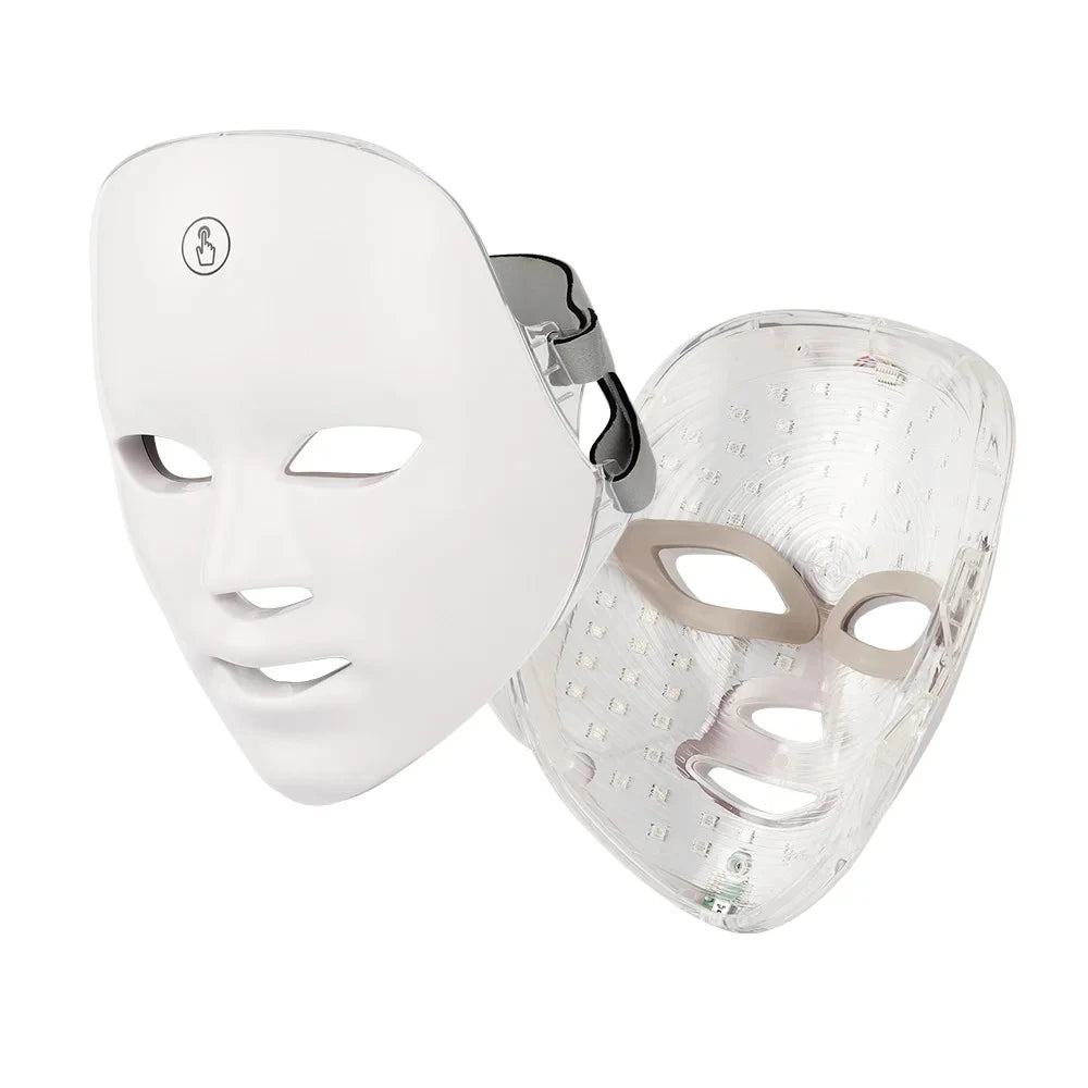 Rechargeable LED Face Mask Facial Care Tool For Skin Treatment