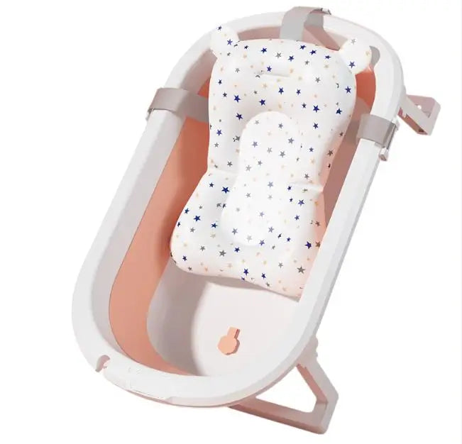 Foldable Baby Bathtub Portable Adjustable Newborn Bath Tub Anti Slip