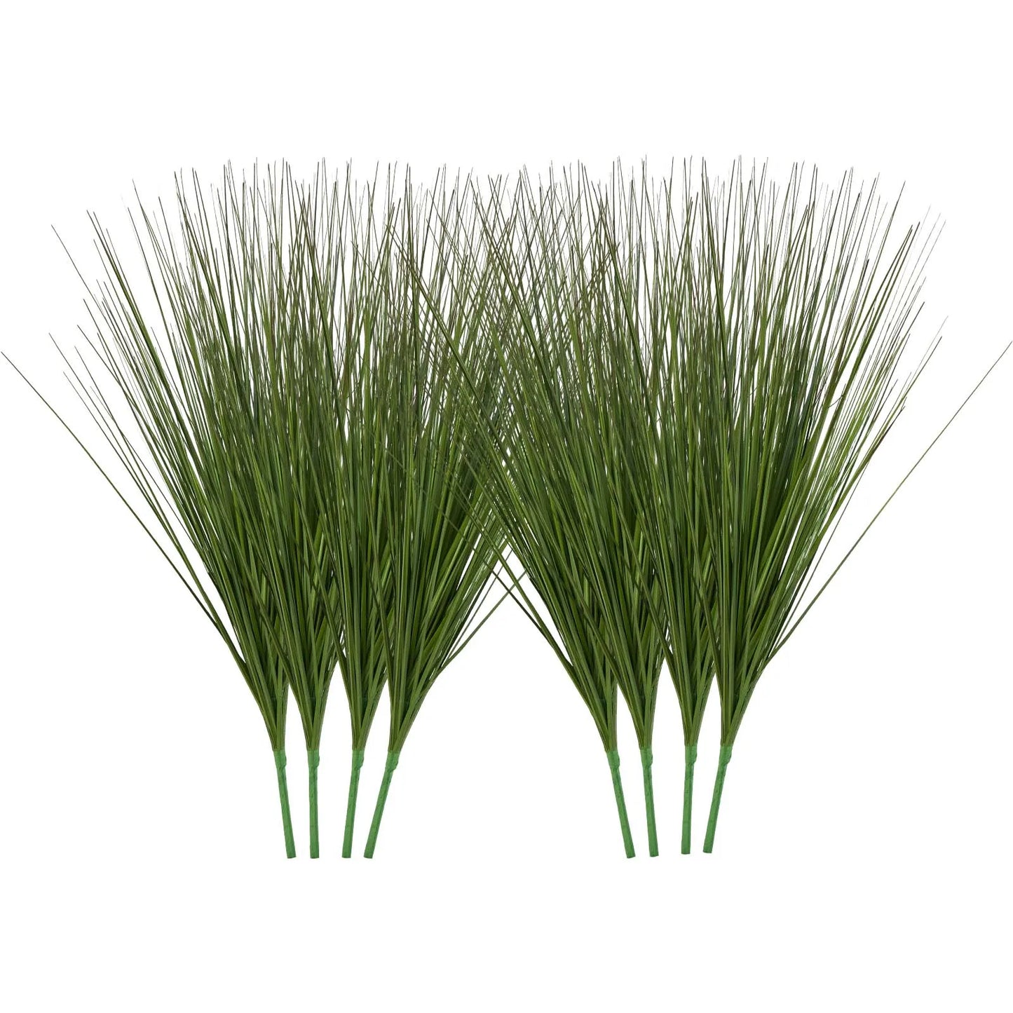 SucceBuy Faux Onion Grass Artificial Plants For Indoor Decor