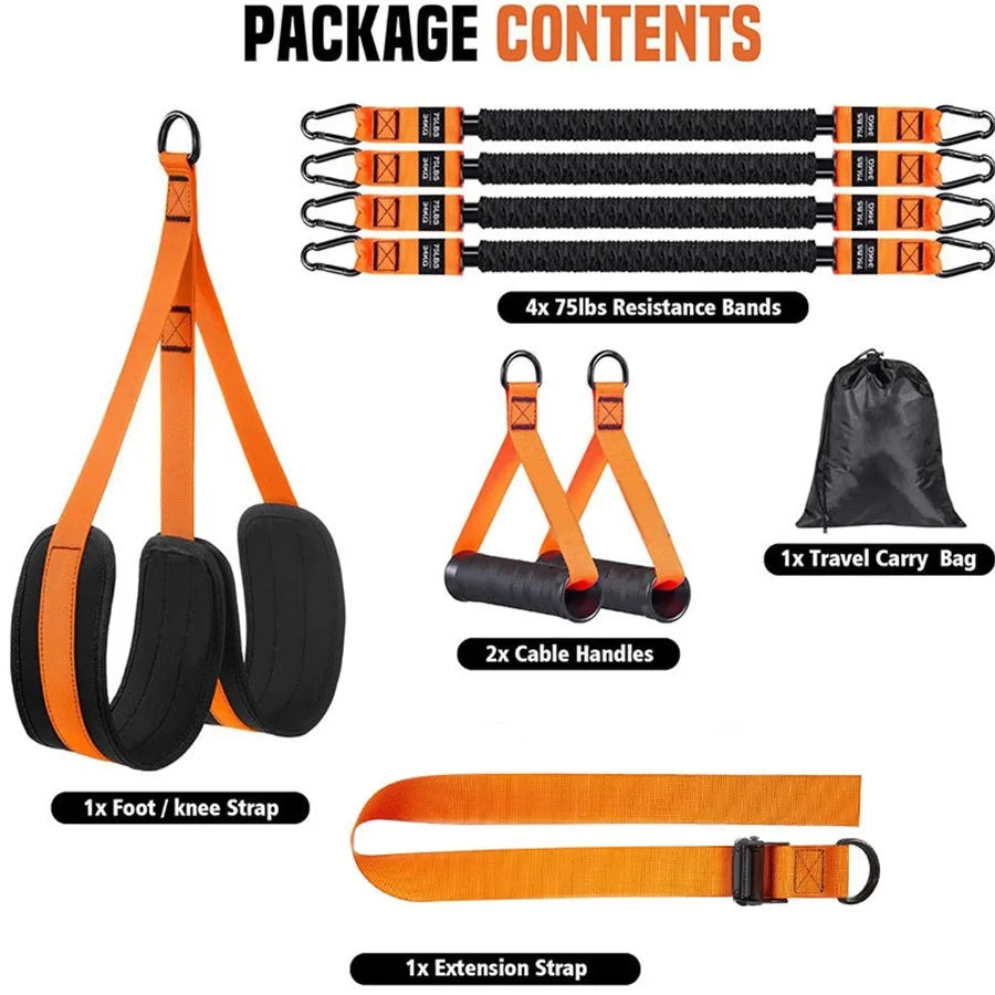 Pull Up Assistance Bands Set For Resistance Training And Chin Ups