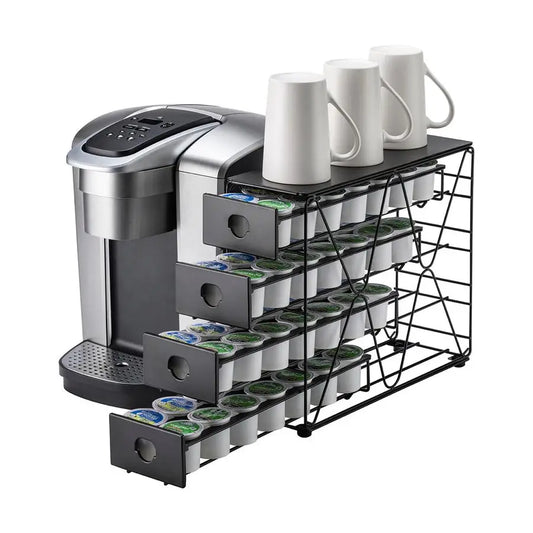 XMSJ Keurig K Cup Holder Organizer 4 Tier Pod Capacity