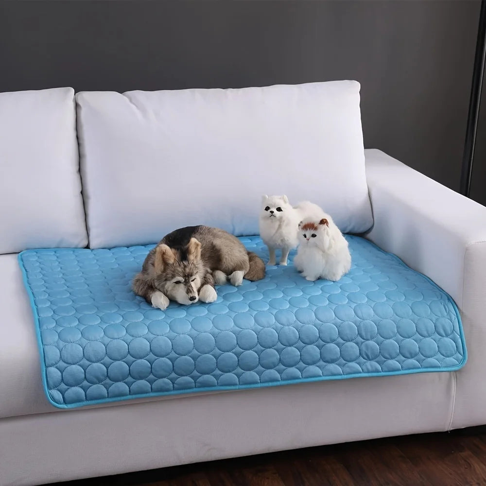 Dog Cooling Mat Self Cooling Pad For All Breeds Everywhere