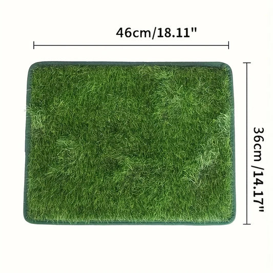 Simulation Lawn Dog Toilet Training Mat Washable Urine Pad