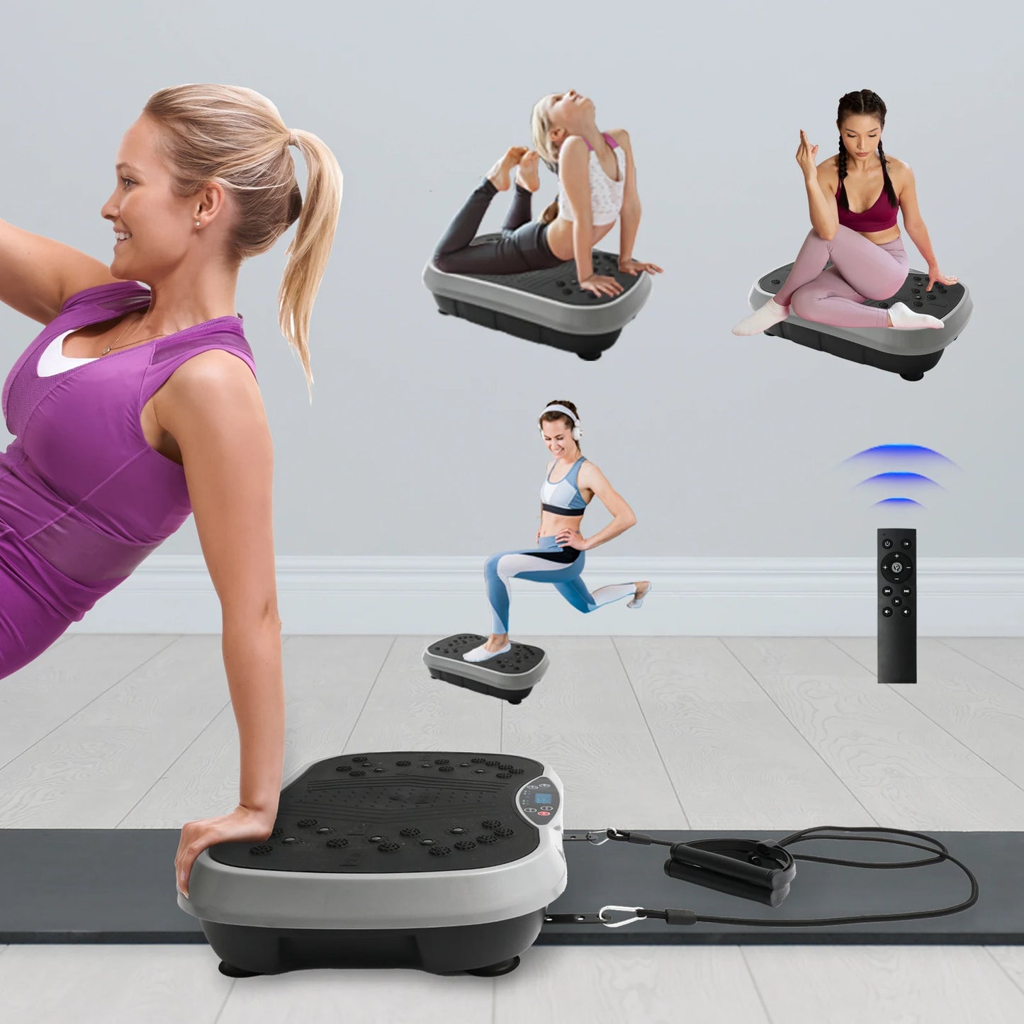 Vibration Plate Exercise Machine For Home Fat Burning Workout