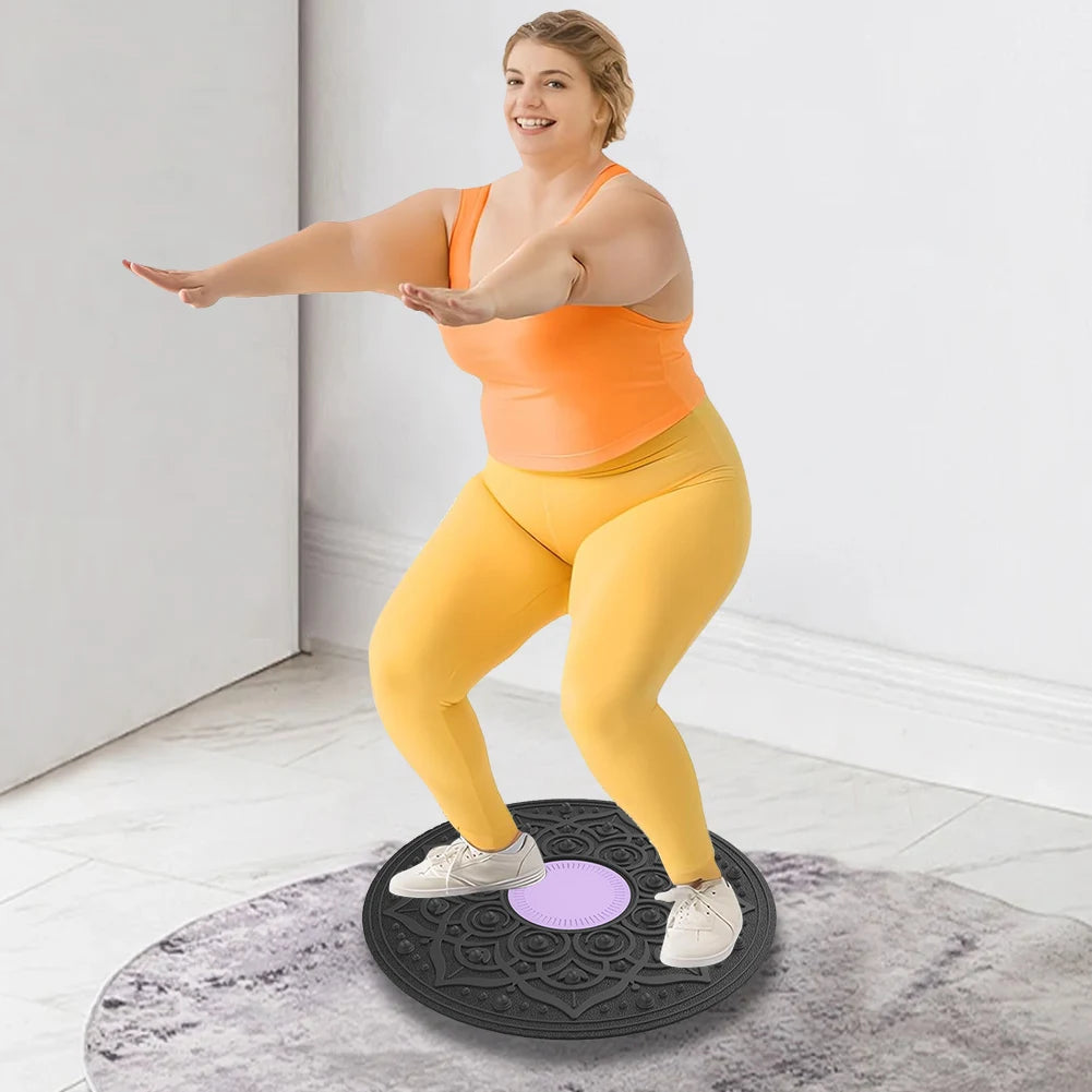 JOCESTYLE Wobble Balance Board Yoga Swing for Core Training