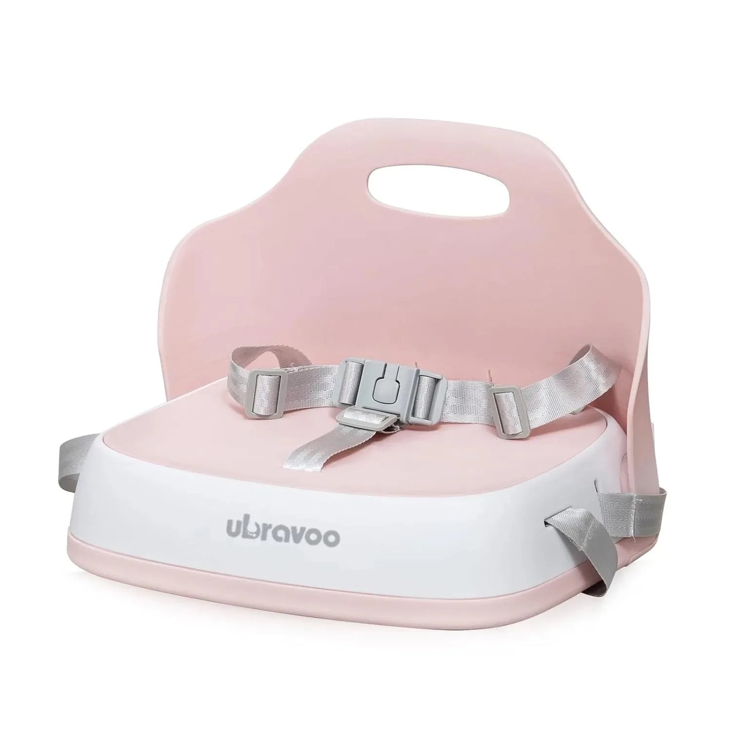 Travel High Chair Portable Booster Seat With 3-Point Harness Washable