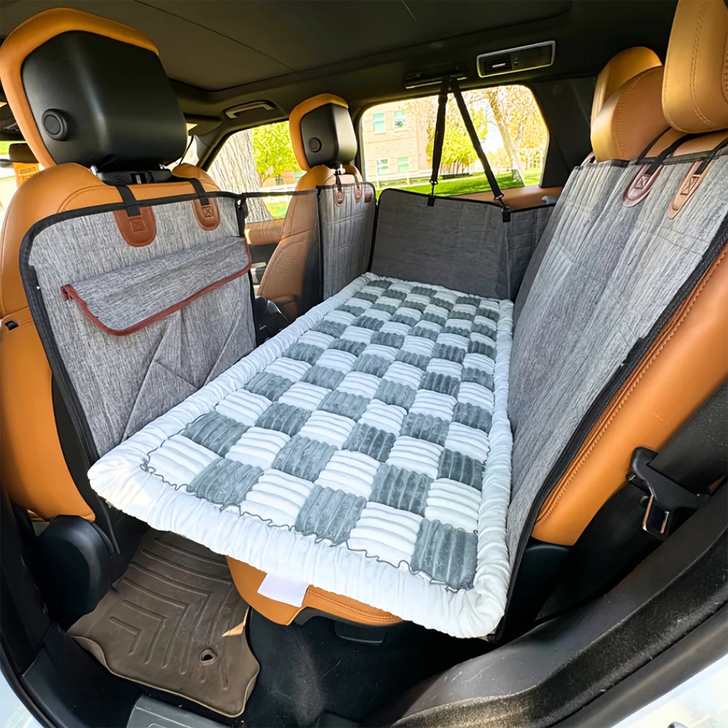 PETRAVEL Dog Bed Warm Mat for Car Seat Cover Plush