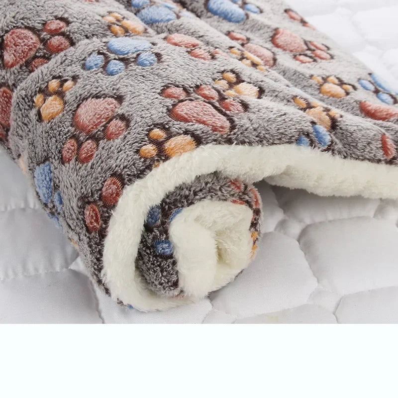 Flannel Pet Sleeping Mat Bed for Dogs and Cats Comfort