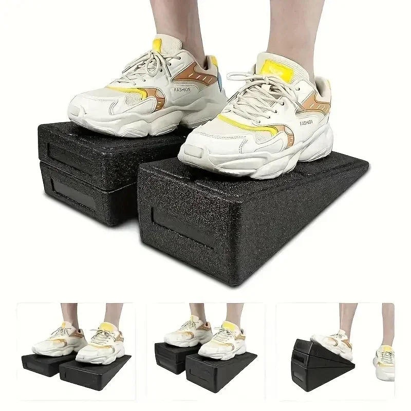 Yoga Wedge Slant Boards With Adjustable Bricks And Squat Blocks
