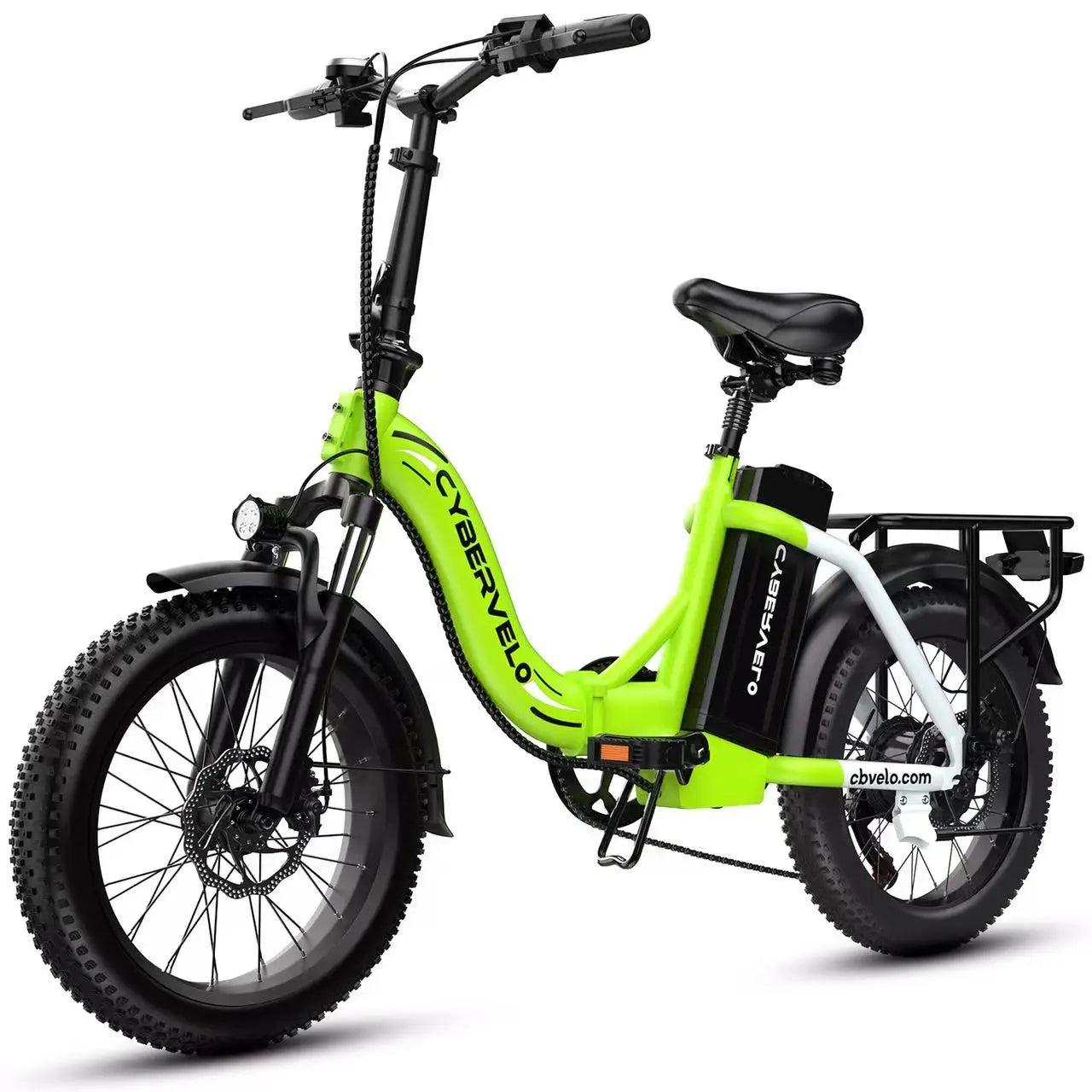 CYBERVELO Mars700 1000W Foldable Fat Tire Electric Bike for Adults