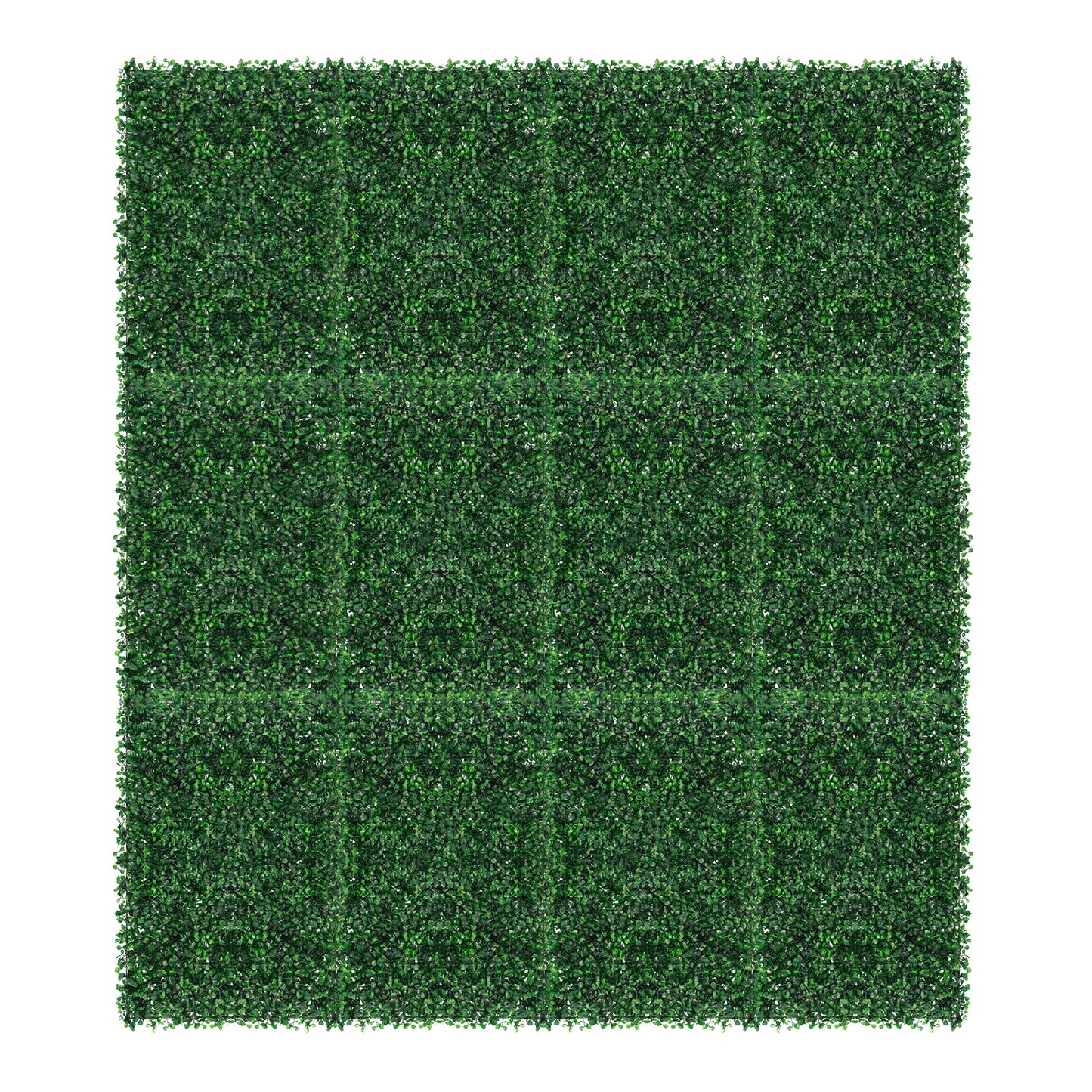 Artificial Grass Mat Panel Waterproof Hedge for Indoor Outdoor Decor