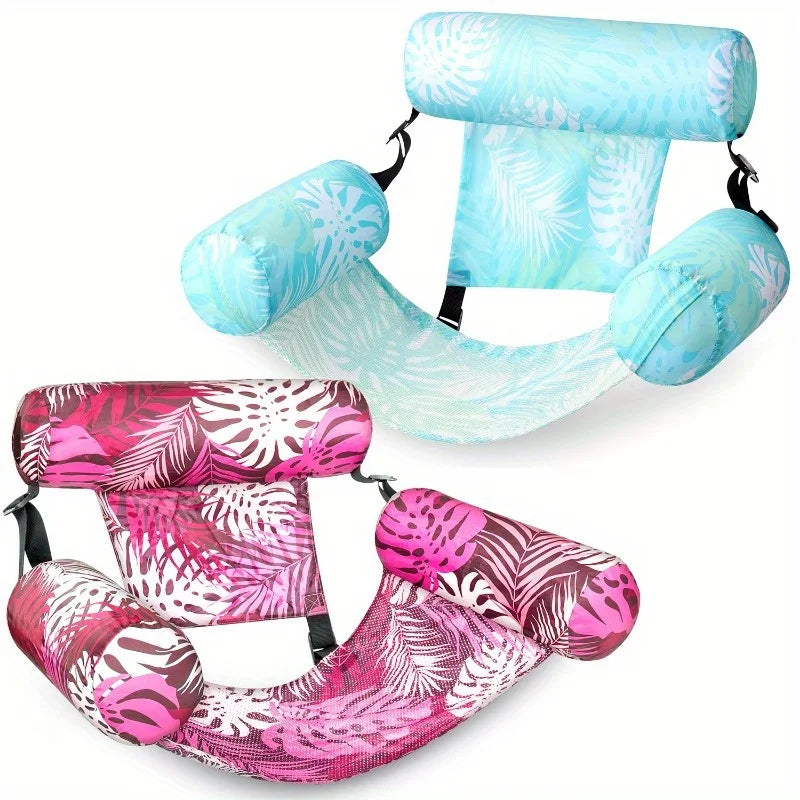 Joyfy 2 Pack Inflatable Pool Floats Lounge Chairs for Adults