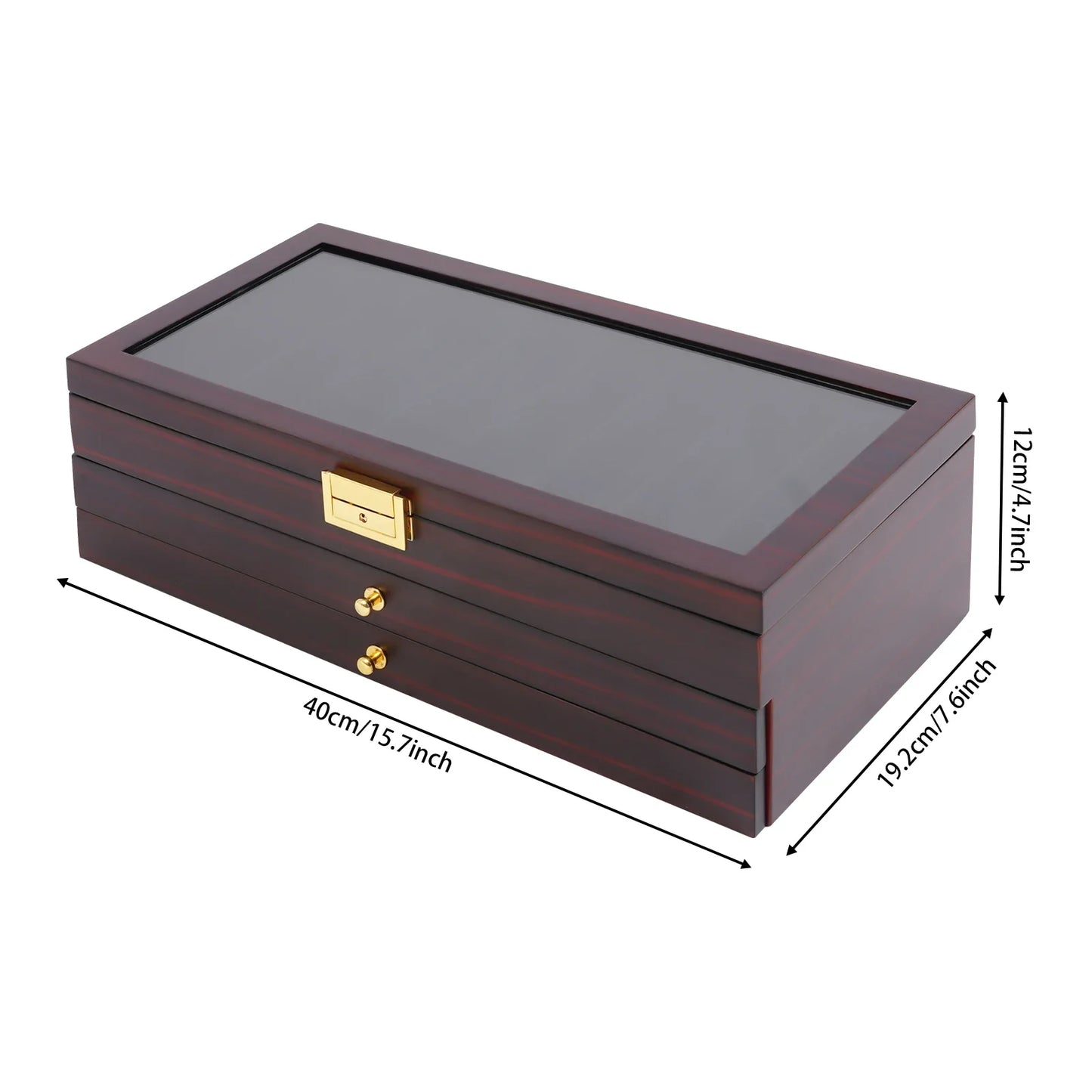 Bymaocar 3 Tier Knife Display Case And Storage Box Organizer