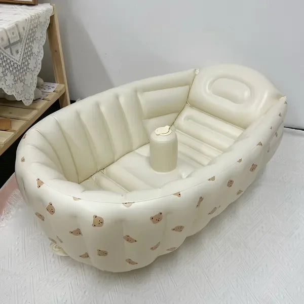 Foldable Inflatable Baby Bathtub Portable Bath Tub for Infants