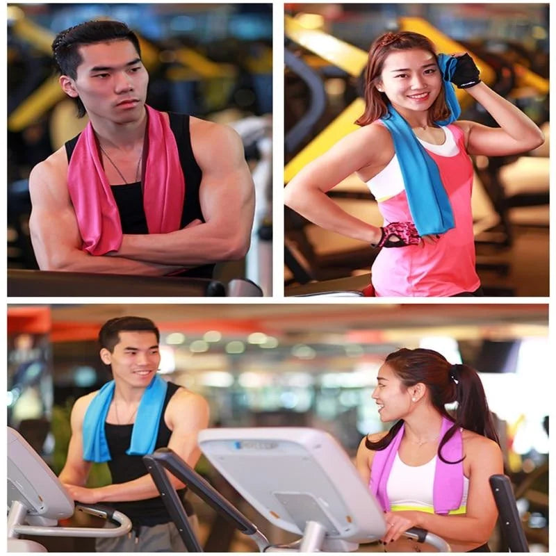 Quick Dry Cooling Towel For Sports Running Yoga Gym