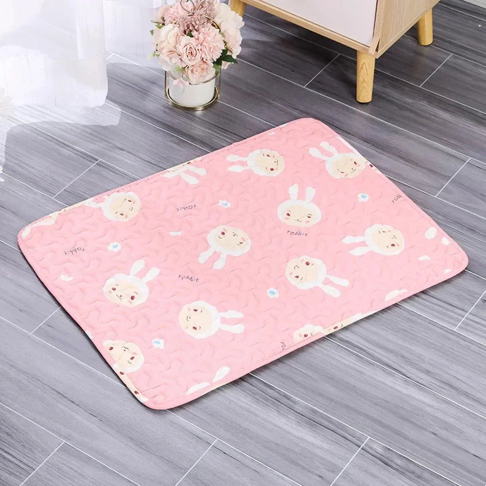 Cooling Ice Silk Pet Mat for Dogs and Cats Cushion