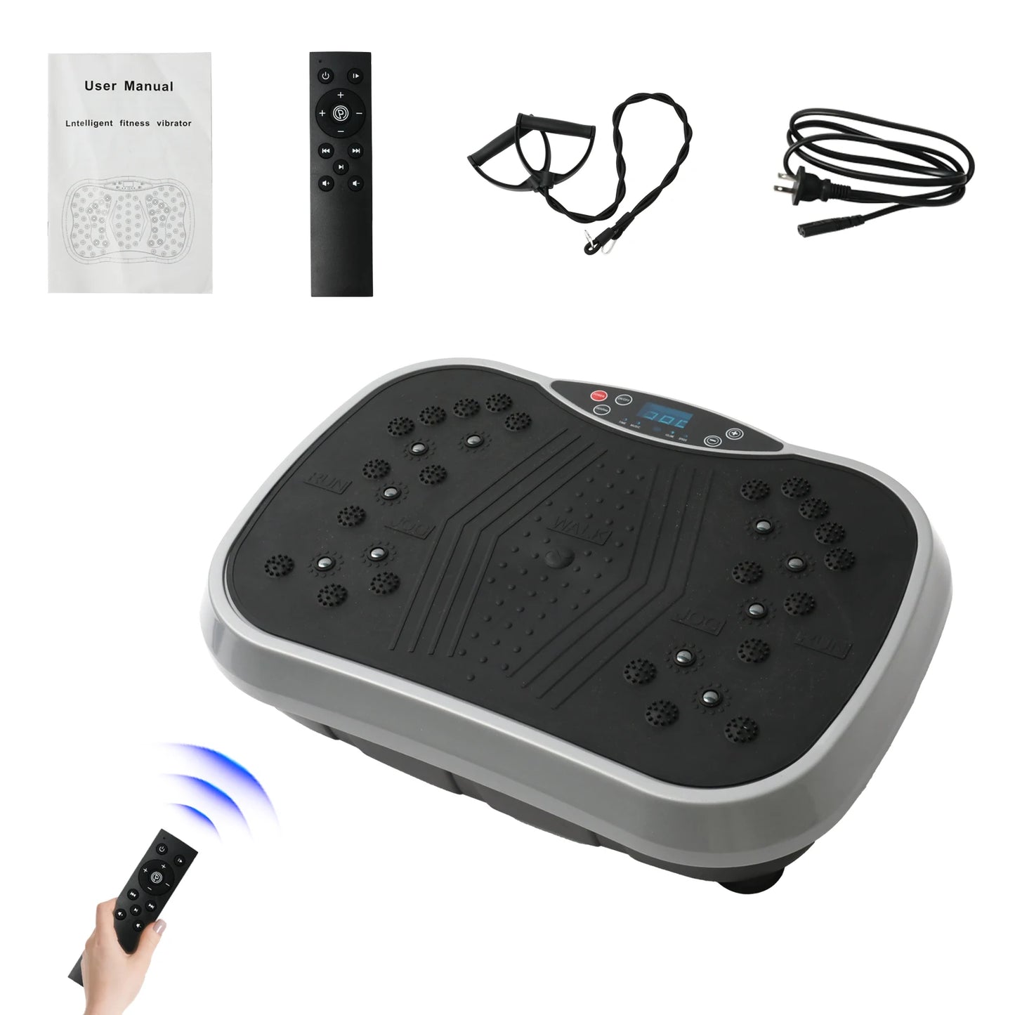 Vibration Plate Exercise Machine For Home Fat Burning Workout