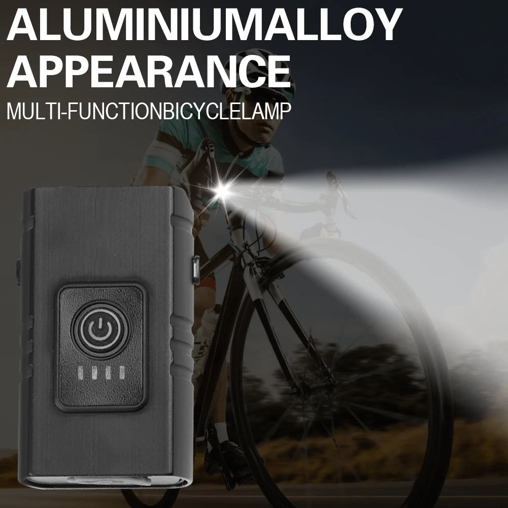 Aluminum Alloy LED Bike Front Light 10W 800LM 6 Modes