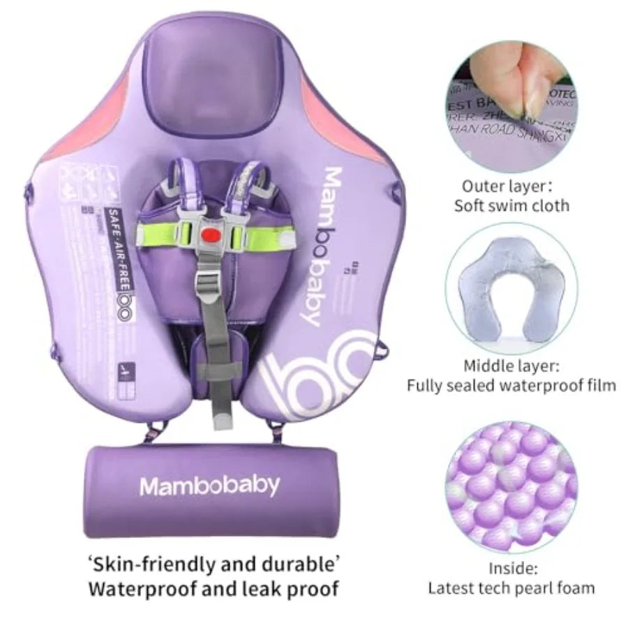 Baby Pool Float With Canopy And Tail Non Inflatable