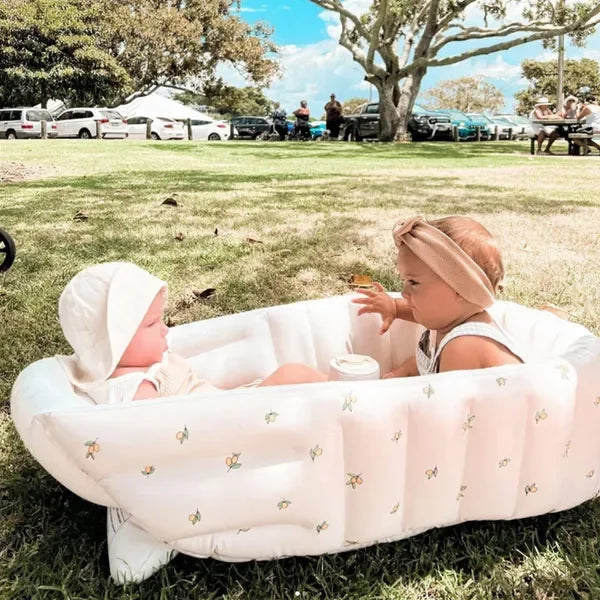 Foldable Inflatable Baby Bathtub Portable Bath Tub for Infants