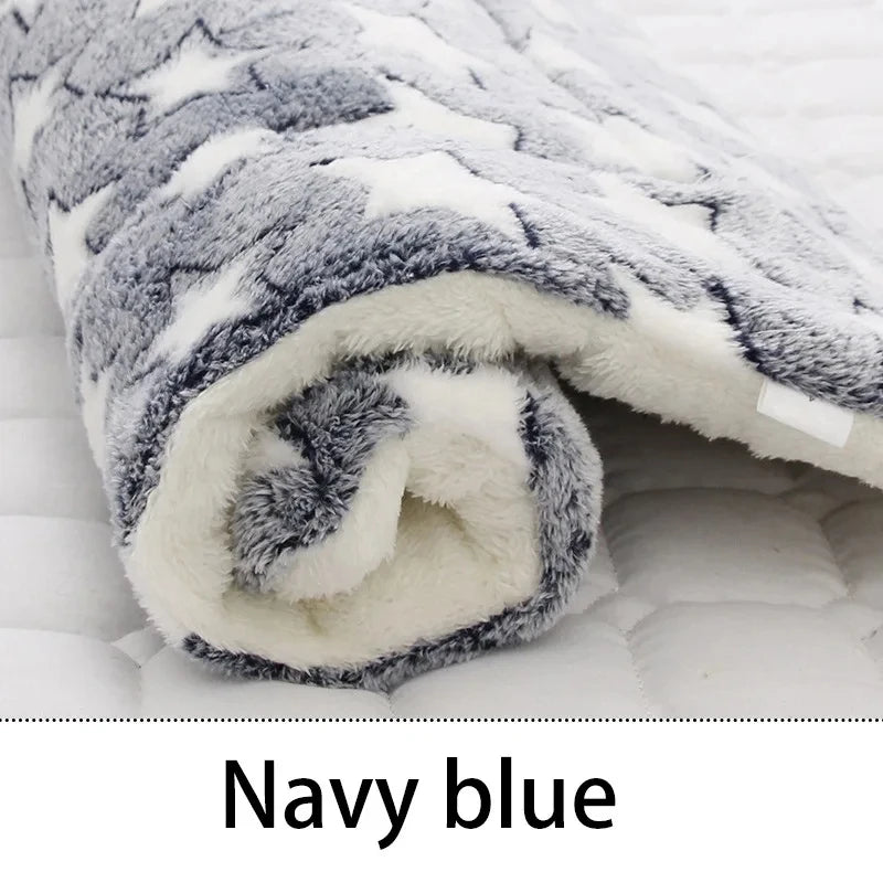 Flannel Pet Sleeping Mat Bed for Dogs and Cats Comfort