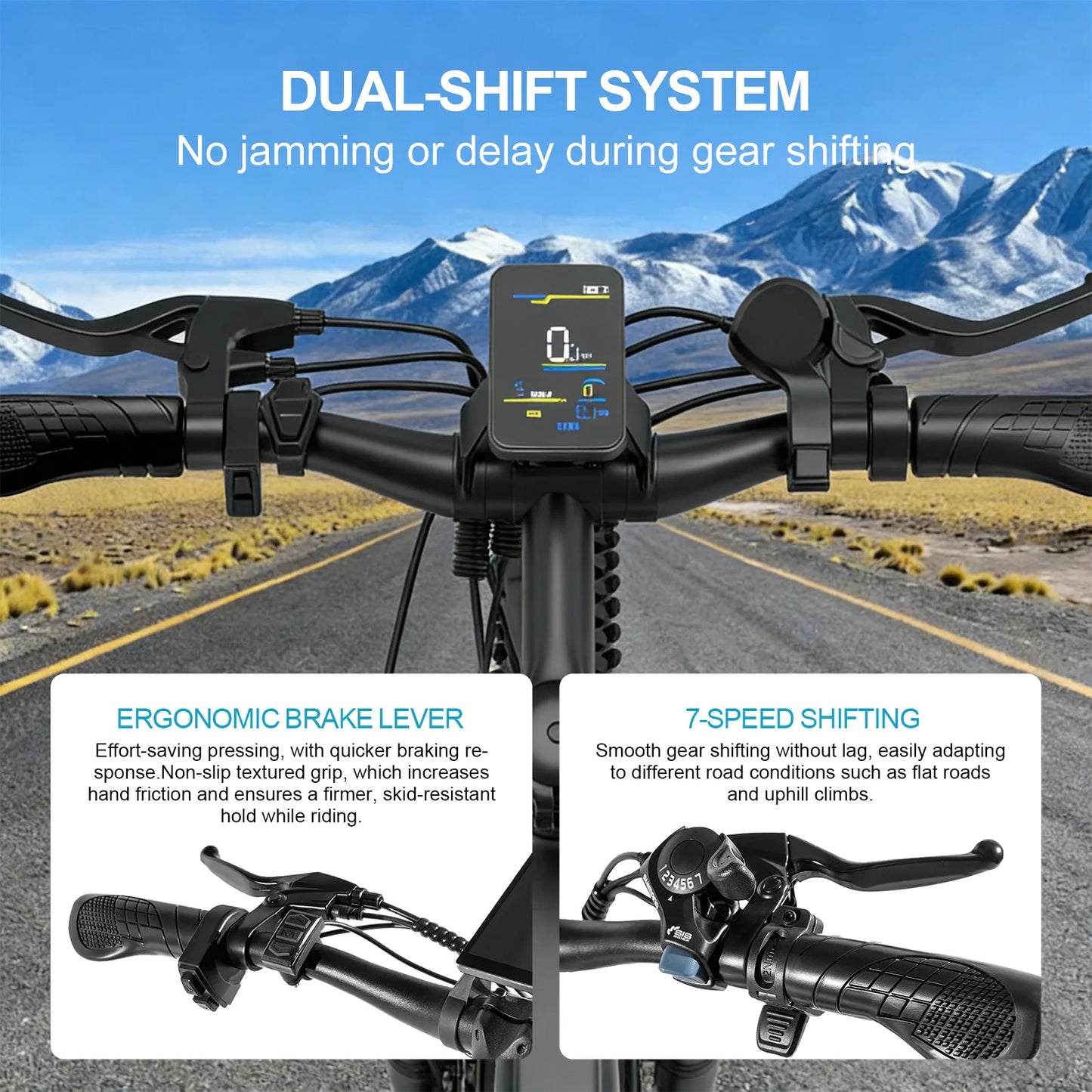 Toofly Mountain Electric Bicycle 48V 500W With Removable Battery