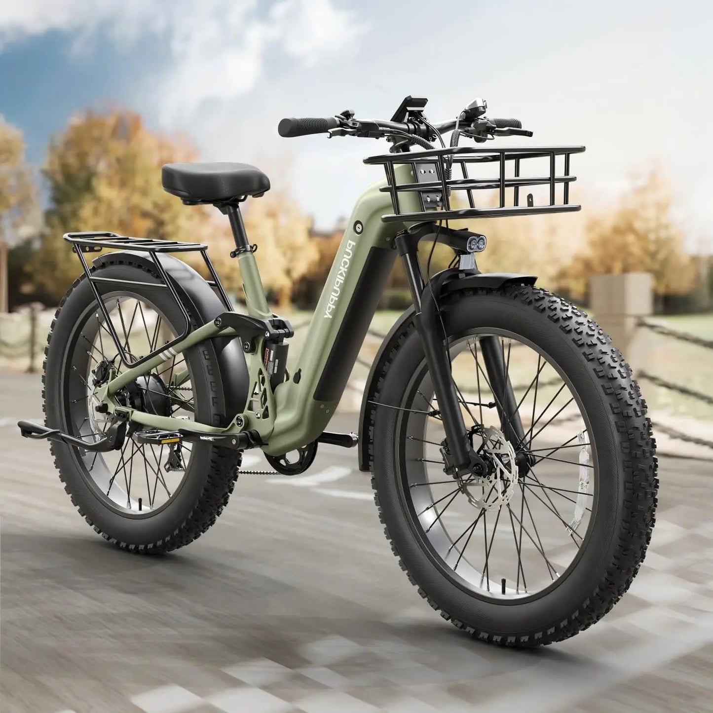 PUCKIPUPPY Boxer ST 960W 48V 20Ah Fat Tire Suspension EBike