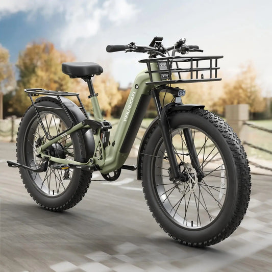 PUCKIPUPPY Boxer ST 960W 48V 20Ah Fat Tire Suspension EBike