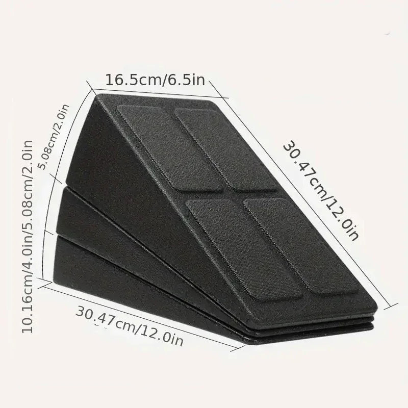 Yoga Wedge Slant Boards With Adjustable Bricks And Squat Blocks