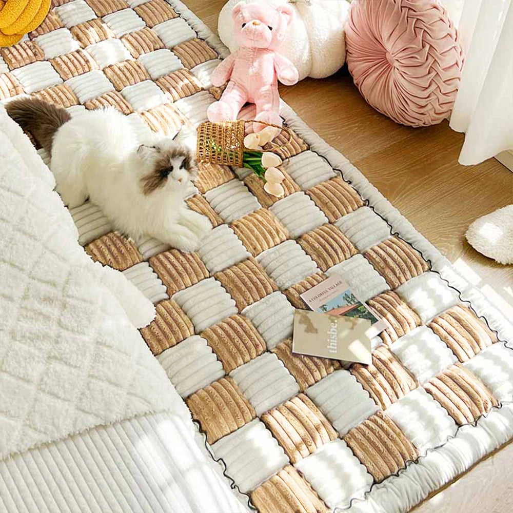 PETRAVEL Dog Bed Warm Mat for Car Seat Cover Plush