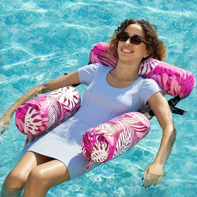 Joyfy 2 Pack Inflatable Pool Floats Lounge Chairs for Adults