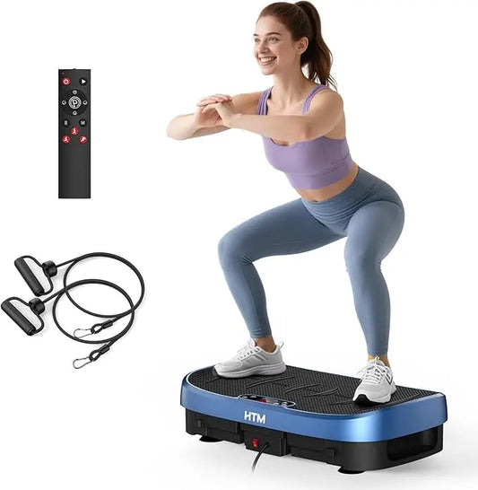 HTM Vibration Plate Fat Burning Fitness Platform 120 Levels